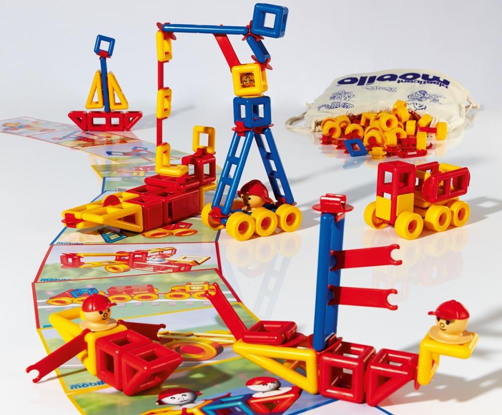 BrightKidz Educational Toys - Mobilo Construction Set 192 pieces