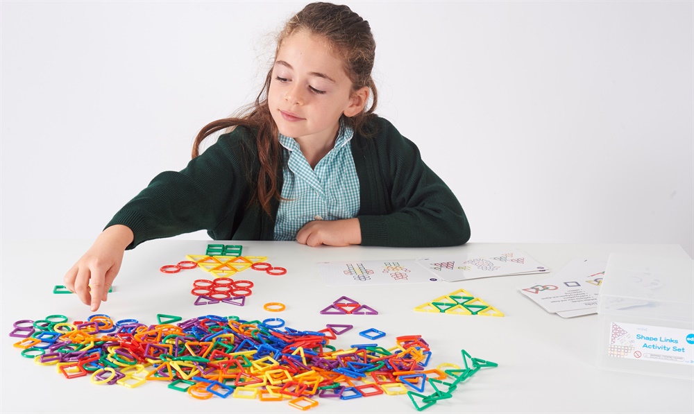 BrightKidz Educational Toys - Shape Links Activity Set