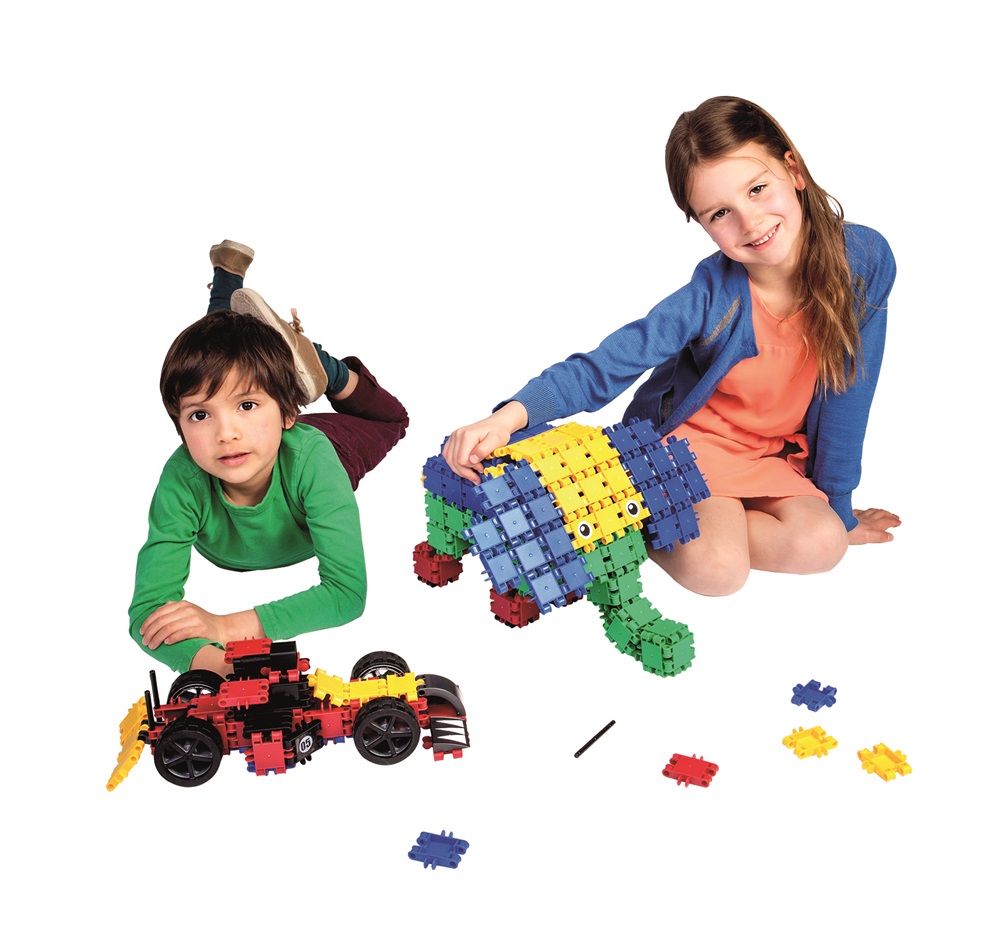 BrightKidz Educational Toys - Clics Rollerbox 15 in 1