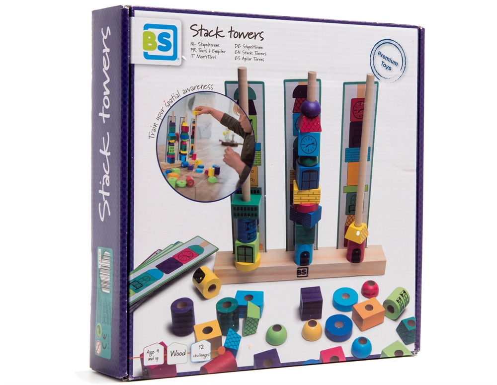 BrightKidz Educational Toys - Stack Tower