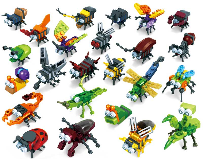 BrightKidz Educational Toys - Blocks Insect Kit (1 supplied)