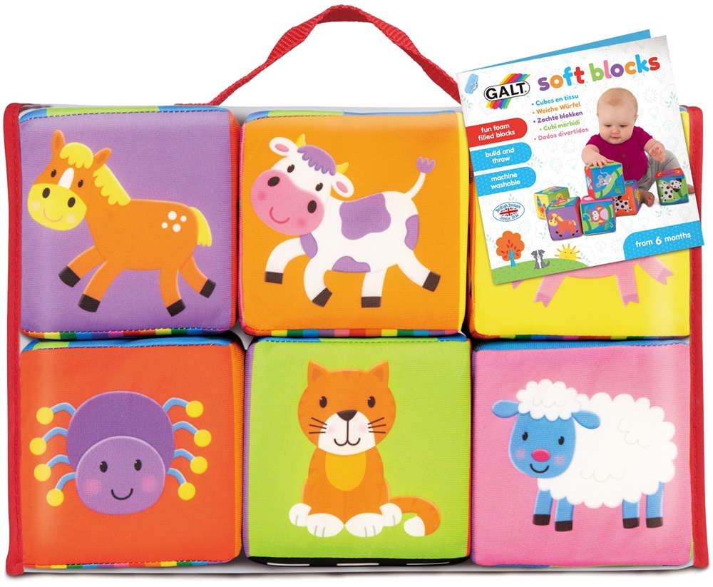 BrightKidz Educational Toys - Soft Blocks