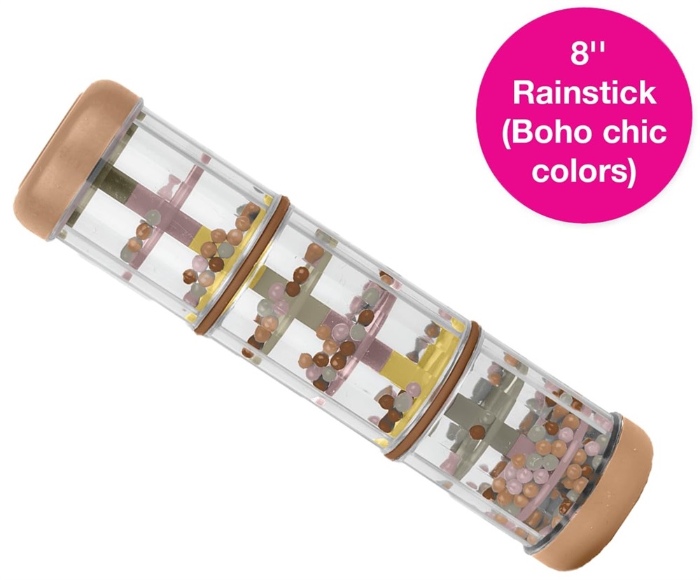 BrightKidz Educational Toys - Boho Chic Rainstick (1 supplied)